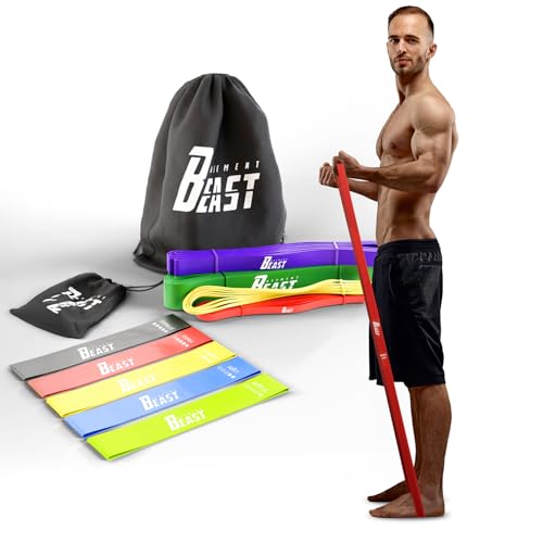 35% Off Resistance Bands Set of 10 for Home Workouts