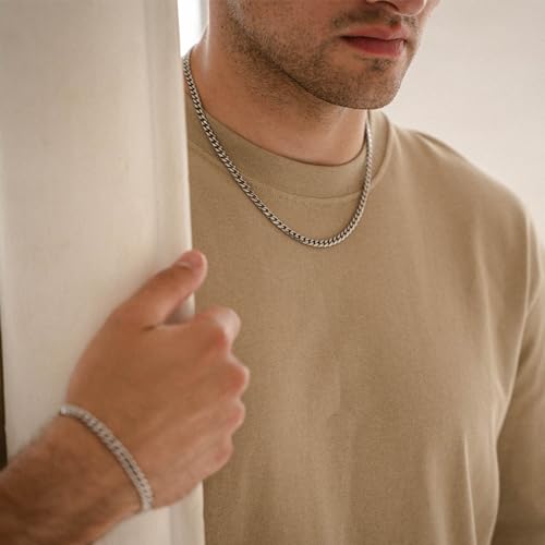 62% Off 2-Pack Cuban Link Chains for Men - Image 3