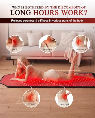 44% OFF Red Light Therapy Mat Full Body with Coupon Code - Image 2