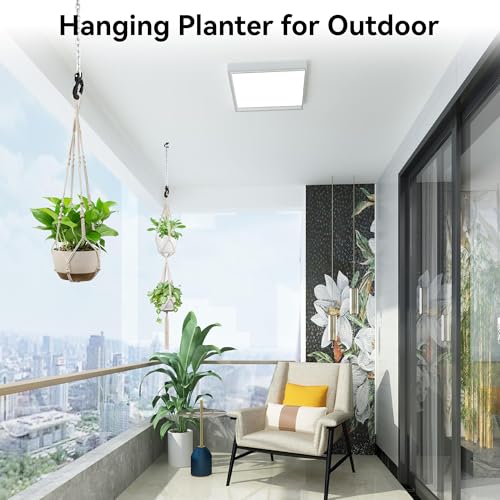 50% OFF B8LWDUSO! USLAI Macrame Plant Hanger – Space-Saving Boho Decor - Image 5
