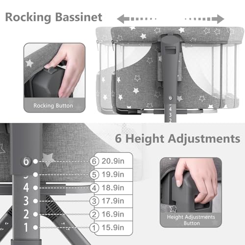 50% Off BIUSIKAN 3-in-1 Baby Bassinet – Code 8XO8AGE2 - Image 2