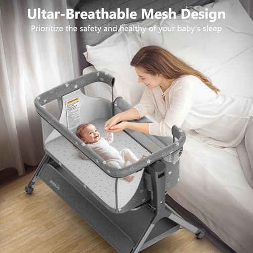 50% Off BIUSIKAN 3-in-1 Baby Bassinet – Code 8XO8AGE2 - Image 4