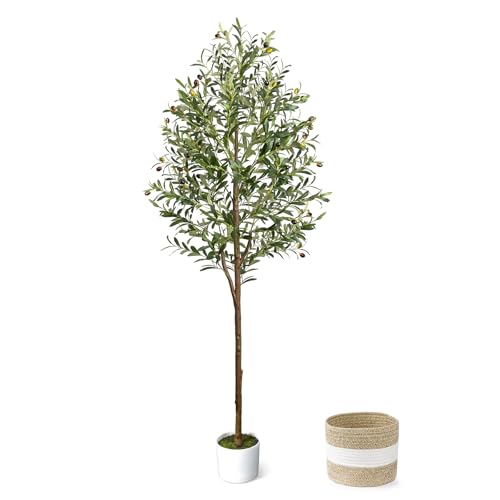 50% Off 6FT Artificial Olive Tree for Home Decor