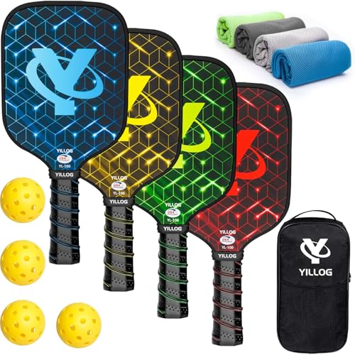 36% Off YILLOG Pickleball Paddle Set with Code