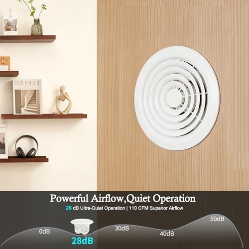 40% Off Quiet 8-inch Bathroom Exhaust Fan with Code - Image 4