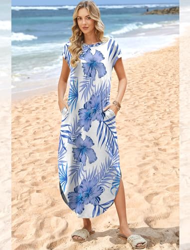 50% Off WIHOLL Summer Maxi Dress with Pockets - Image 3