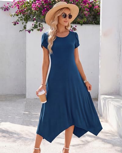 50% Off Pleneal Casual Summer Maxi Dress with Pockets - Image 6