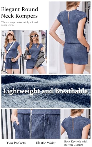 Ekouaer Summer Romper for Women at $23.99 - Image 5