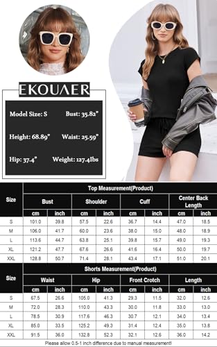 Ekouaer Summer Romper for Women at $23.99 - Image 6