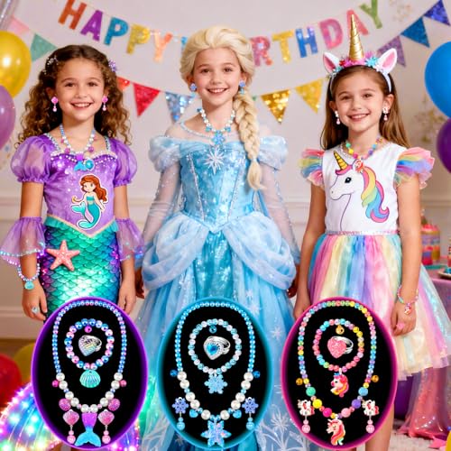 40% Off Princess Jewelry Set for Girls Ages 3-8 - Image 2