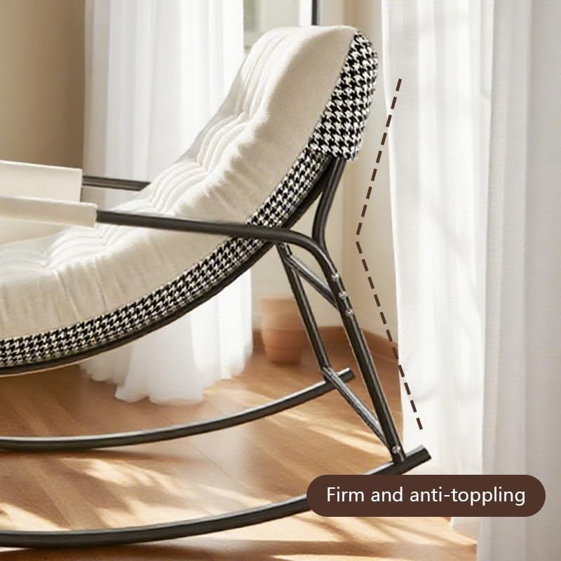 50% Off Oversized Rocking Chair with Armrests - Image 7