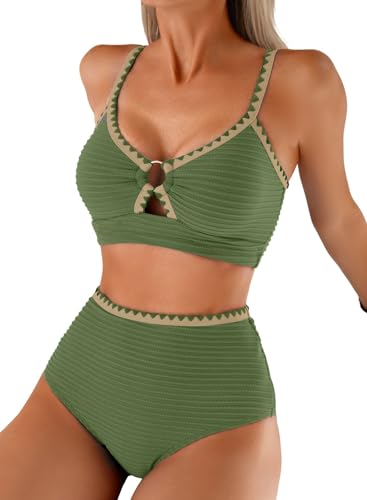 25% Off Herseas Women's Textured Bikini Set O Ring