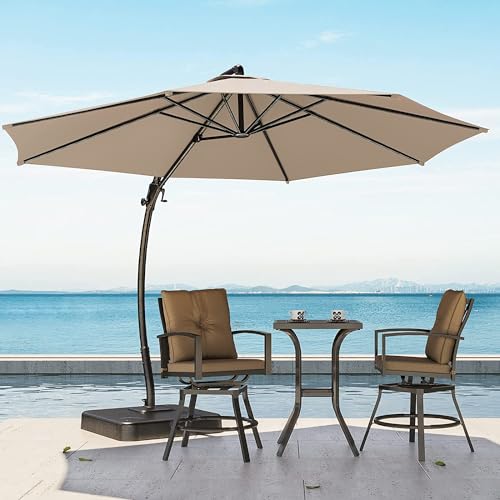 50% Off LAUSAINT HOME 11FT Cantilever Patio Umbrella