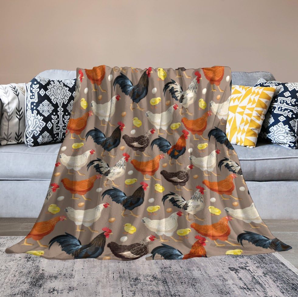 50% Off Chicken Throw Blanket - Cozy & Fun Gift for Teens - Image 2