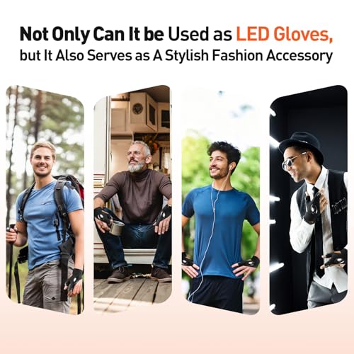 45% Off BIIB LED Flashlight Gloves – Dad Gift Idea - Image 3