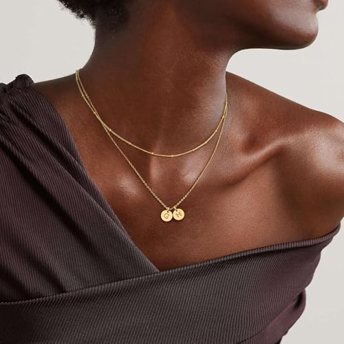 6% Off Turandoss Dainty Initial Necklace - Gift for Mom - Image 3