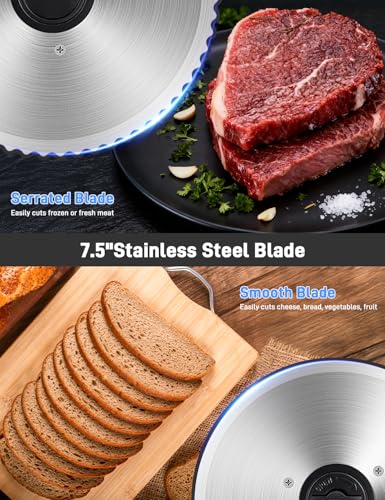 21% Off 200W Electric Meat Slicer with 2 Blades - Image 2