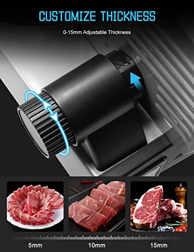 21% Off 200W Electric Meat Slicer with 2 Blades - Image 3