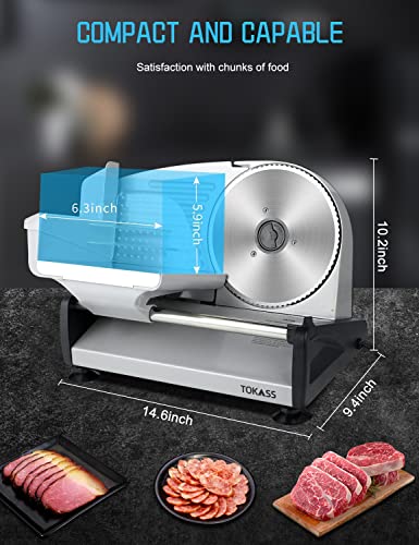 21% Off 200W Electric Meat Slicer with 2 Blades - Image 6