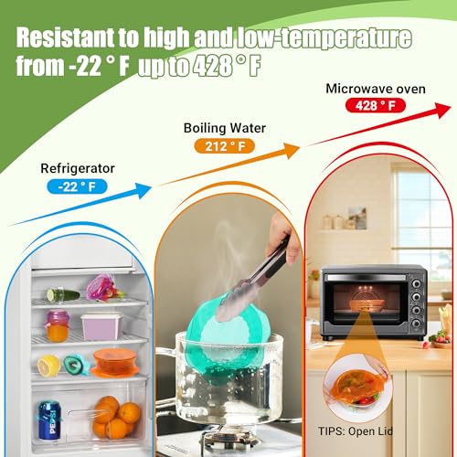 40% Off Reusable Silicone Stretch Lids for Food Storage - Image 6