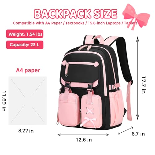 26% Off Cute Aesthetic Girls Backpack for School - Image 2