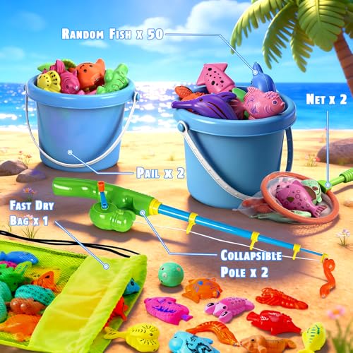 53% Off CozyBomB Magnetic Fishing Toy Set for Kids - Image 2