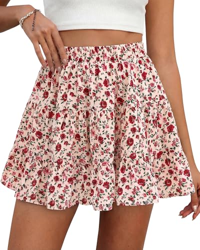 40% Off BTFBM Floral Skort with Built-in Shorts