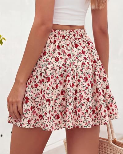 40% Off BTFBM Floral Skort with Built-in Shorts - Image 3