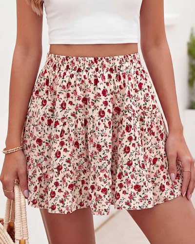 40% Off BTFBM Floral Skort with Built-in Shorts - Image 5