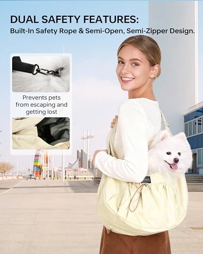 50% Off Moysoon Puppy Sling Carrier for Small Dogs - Image 2