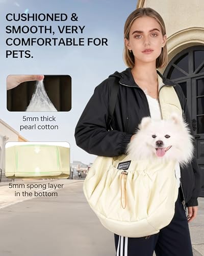 50% Off Moysoon Puppy Sling Carrier for Small Dogs - Image 4