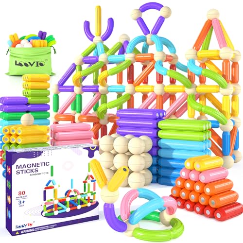 48% Off Loovio Magnetic Blocks for Kids Ages 3+