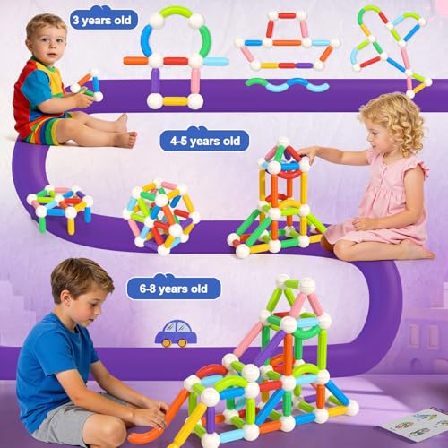 48% Off Loovio Magnetic Blocks for Kids Ages 3+ - Image 6