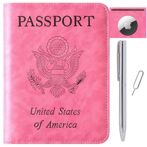 17% Off JOVAGO Airtag Passport Holder with RFID Blocking