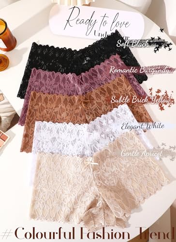 30% Off READY TO LOVE Lace Boyshorts 5-Pack - Image 2