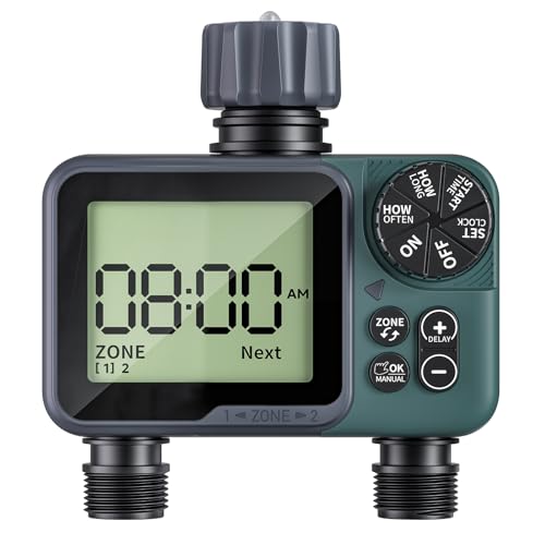 38% Off Rvwsx 2-Zone Sprinkler Timer for Garden - Image 1