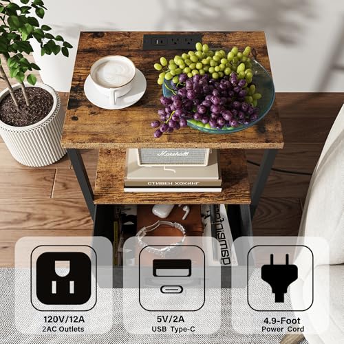 30% Off TUTOTAK LED Nightstand with Charging Station - Image 6