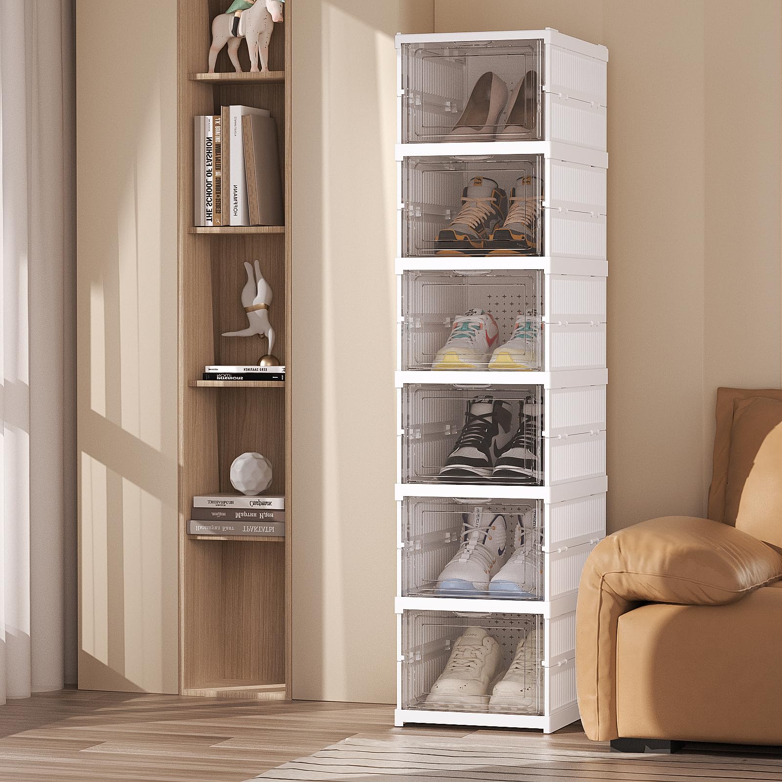 40% Off YAOBAI Foldable Shoe Storage Boxes