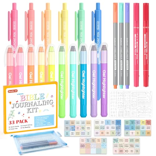 40% Off Shuttle Art Bible Journaling Kit – 33 Pieces - Image 2