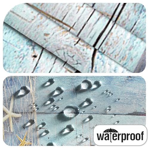 50% Off Nautical Shower Curtain with Starfish Design - Image 6