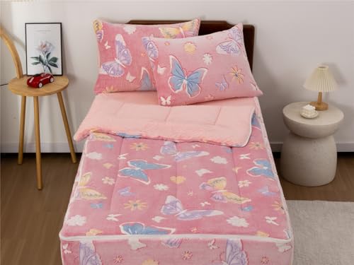 50% Off NTBED Glow-in-the-Dark Twin Bedding Set for Girls - Image 4