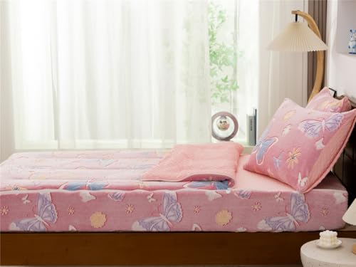 50% Off NTBED Glow-in-the-Dark Twin Bedding Set for Girls - Image 5