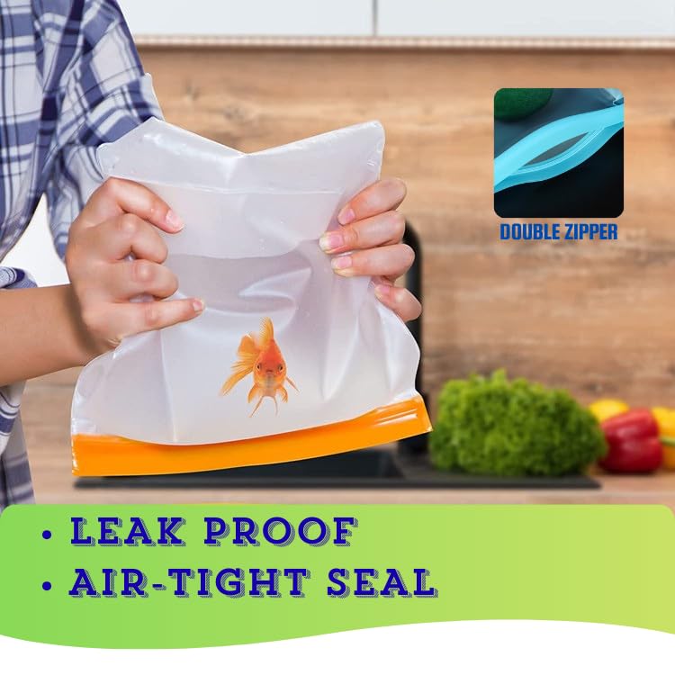 30% Off Reusable Food Storage Bags – 9-Pack - Image 3