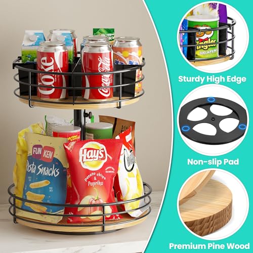 Save 30% on 2-Tier Lazy Susan Turntable Organizer - Image 5
