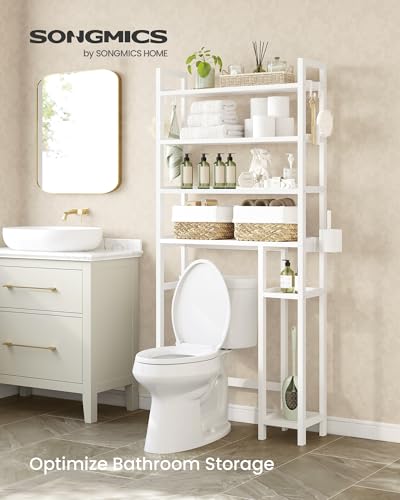 30% Off SONGMICS Toilet Storage, 4-Tier Bamboo - Image 4