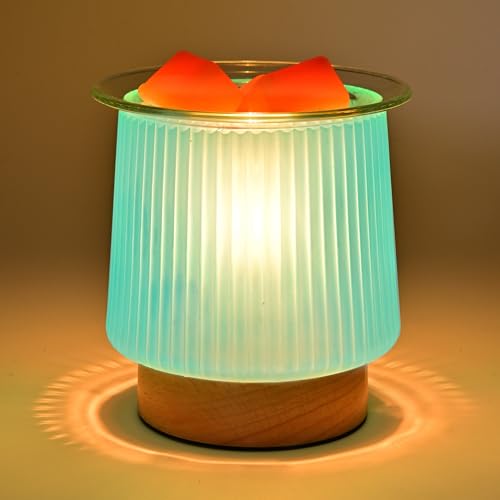 55% Off Glass Wax Warmer - Elegant Bulb Heater