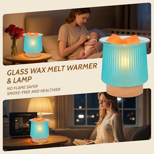 55% Off Glass Wax Warmer - Elegant Bulb Heater - Image 4