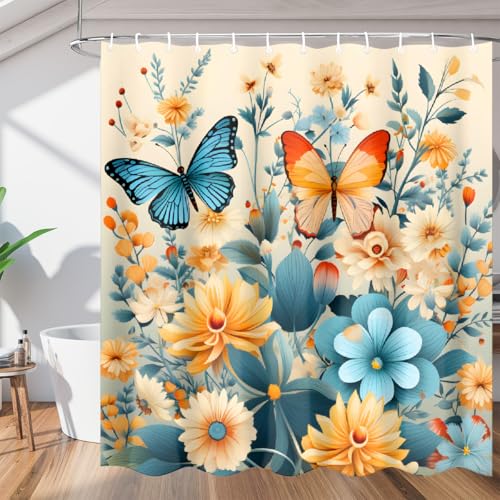 50% Off Dusviba Waterproof Shower Curtain 72x72