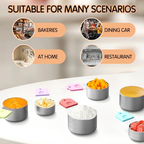 50% Off Stainless Steel Magnetic Measuring Cup Set - Image 5