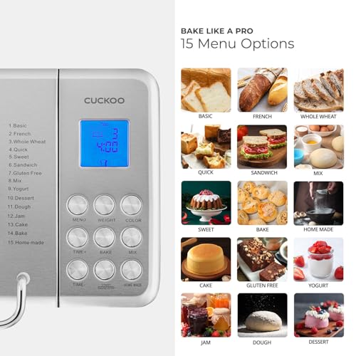 45% Off CUCKOO Bread Machine with 15 Menu Options - Image 5